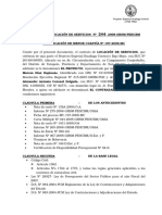 Contrato U Orden de Compra o de Servicio Menor Cuantia