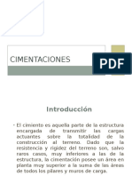 Cimentaciones