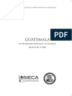 Ley Propiedad Industrial Gt (Version SIECA)