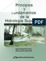 Principios y Fundamentos de La Hidrologia Superficial