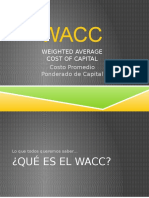 WACC: Costo promedio ponderado de capital