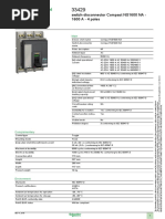 Product Data Sheet: Switch-Disconnector Compact NS1600 NA - 1600 A - 4 Poles