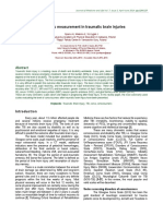 Clinimetric Measurement in Traumatic Brain Injuries