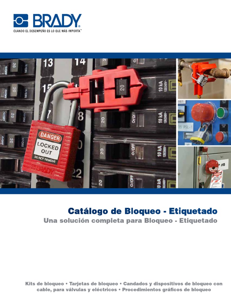Lockout Tagout Catalog Latin America PDF | PDF