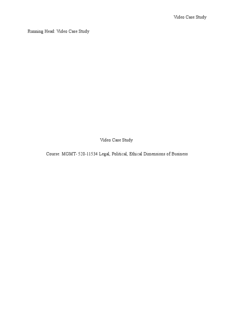 Week 7 Video Case Study | PDF | Alternative Dispute Resolution | Mediation