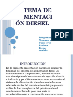 Sistema de Alimentación Diesel