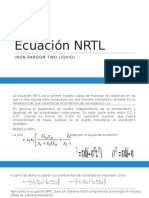 Ecuación NRTL 