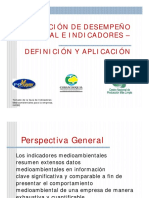 Evaluacion Desempeno Ambiental e Indicadores