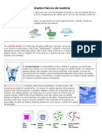 Estados Físicos Da Matéria