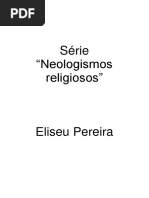 Série Neologismos Religiosos - Editado II