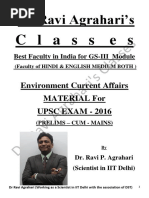 Download Environment Current Affairs Material CSE-2016 by Dr Ravi Agraharis Classes  by DrRavi P Agrahari SN317751508 doc pdf