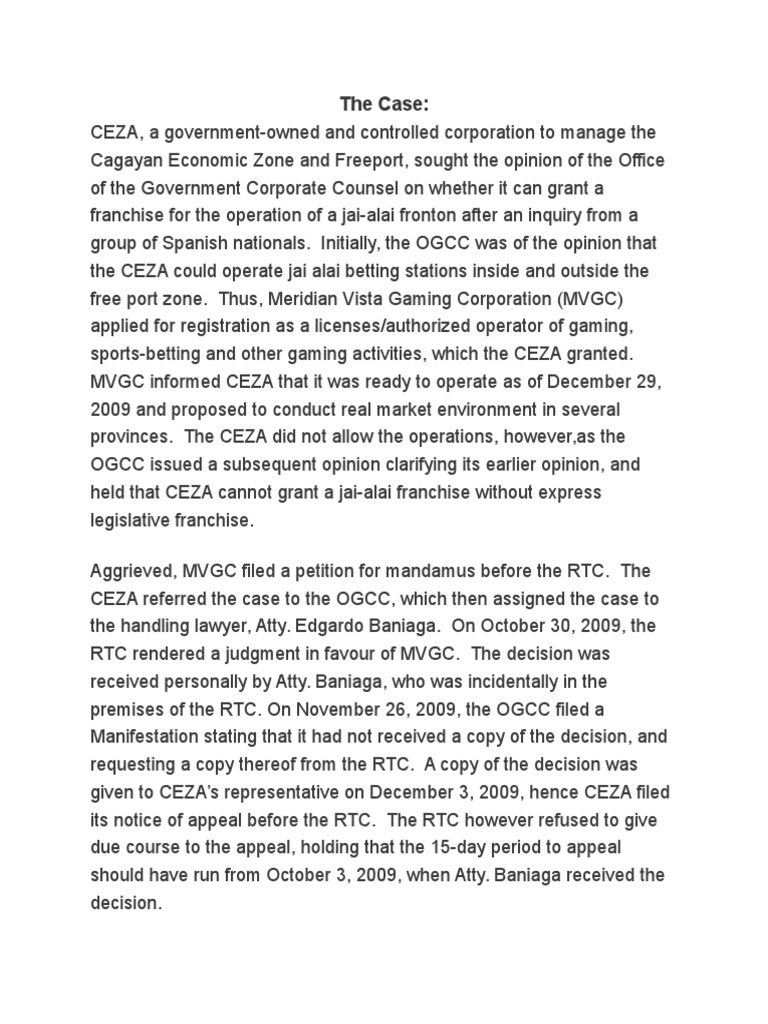 The Case Negligence Judgment (Law)