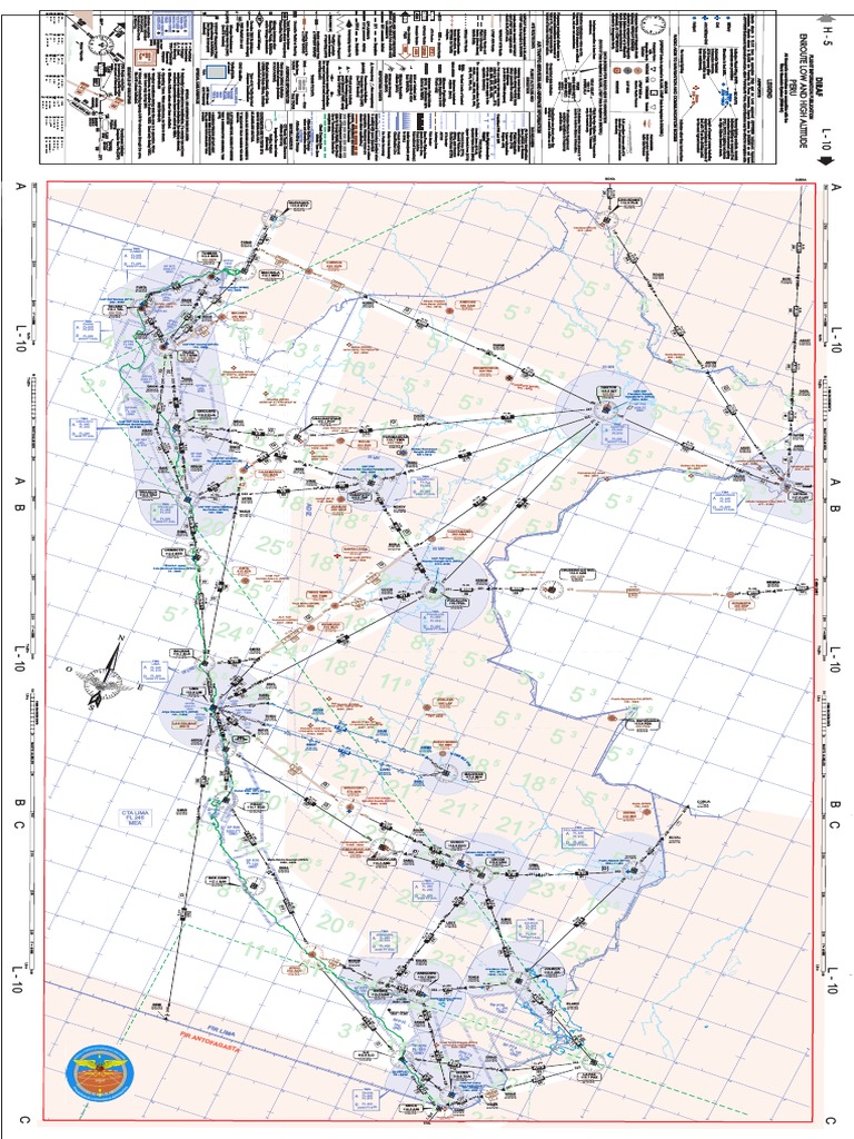 Rutas Ats Inferior 35529 PDF | PDF | Control de tráfico aéreo | Aeronáutica