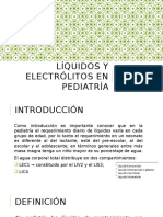 Líquidos y Electrólitos en Pediatría. Dra. María Lacayo