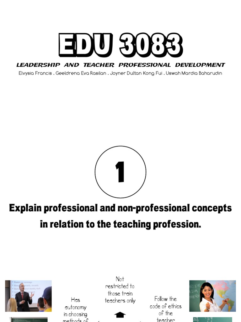 Professional and Non Professional PDF