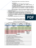 Recomendaciones para Los Asesores de Arbitros 2013 Julio