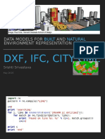 Data Models For AND Environment Representation: Built Natural