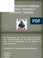 Combinación de Fuerzas, Ruptura, Tensión