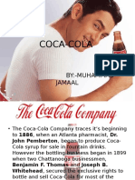 Coca-Cola: By:-Muhammad Jamaal