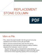 Vibro Replacement Stone Column