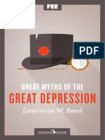 Great Myths of The Great Depression