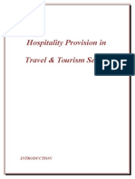 Hospitality Provision into Travel 