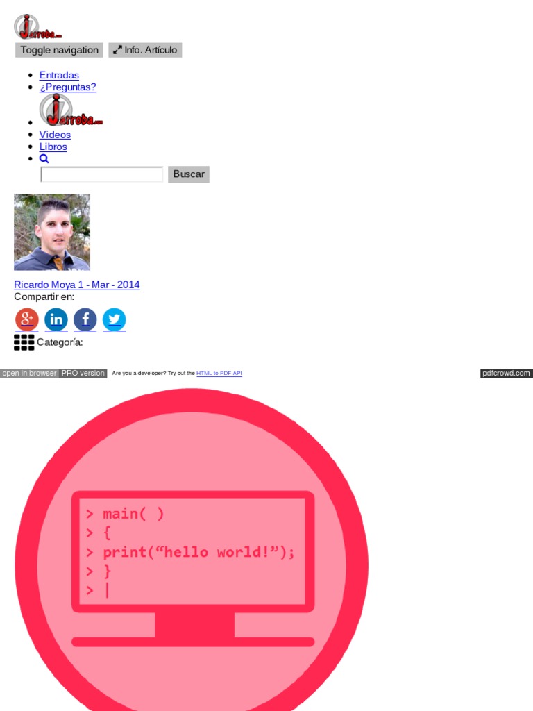Jarroba Com Map en Java Con Ejemplos PDF | PDF | Java (lenguaje de ...