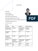 CV Sample