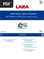Agent Install Guide - JAVA and .NET