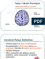 Cerebral Palsy Brain Paralysis: Complications of Neurodevelopmental Disorders