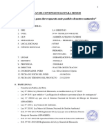 Plan de Contingencias para Sismos PDF