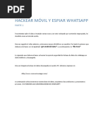 Download hackear mvil y espiar whatsapp parte 2pdf by snakeimm SN317792197 doc pdf