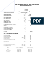 Response Spectrum Method Excel