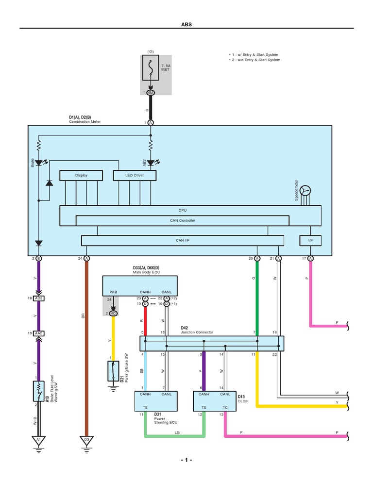 Totota Yaris Electrical Wiring Diagrams Download Free PDF