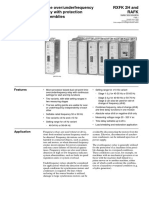 1mrk509009-Ben en Time Over-underfrequency Relay With Protection Assemblies Rxfk 2h Rafk