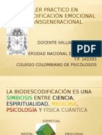 Taller Practico en Biodescodificacion Emocional y Transgeneracional (R) Ul