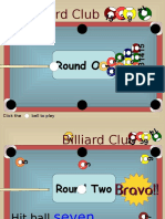 Billiard Club: Round One
