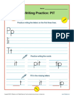 Writing Practice PIT