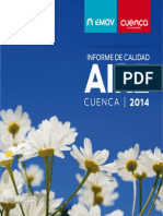 Informe Calidad Del Aire 2014 Cuenca Ecuador