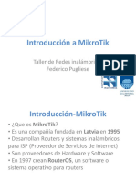 Introduccón a MikroTik