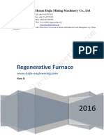 High Temperature Air Combustion Technology (HTAC) (Regenerative Furnace)