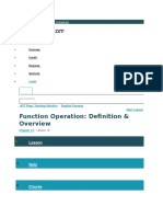 Operation Functions