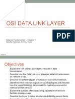 Osi Data Link Layer: Network Fundamentals - Chapter 7 Sandra Coleman, CCNA, CCAI
