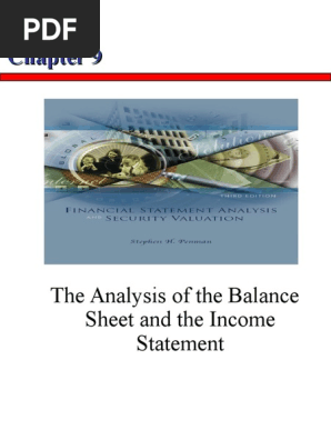 Balance sheet analysis