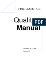 Quality Manual Guide