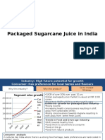 Packaged Sugarcane Juice in India
