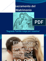 El Sacramento Del Matrimonio Revisión