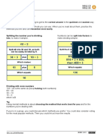 Some Mental Division Methods