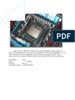 Feb 2012 Intel Core I7-3820