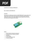 Grove Temperature and Humidity Sensor Sen11301p